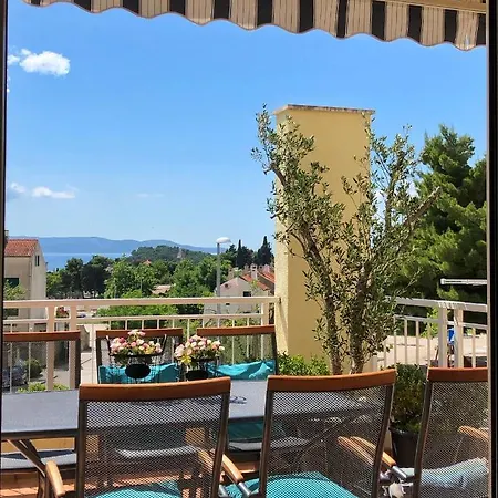 Andor - Lux, Two Beautiful Terraces With Sea & Sunset View Makarska