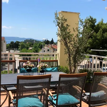 Andor - Lux, Two Beautiful Terraces With Sea & Sunset View Lägenhet *