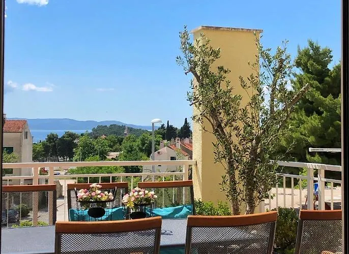 Andor - Lux, Two Beautiful Terraces With Sea & Sunset View ماكارسكا