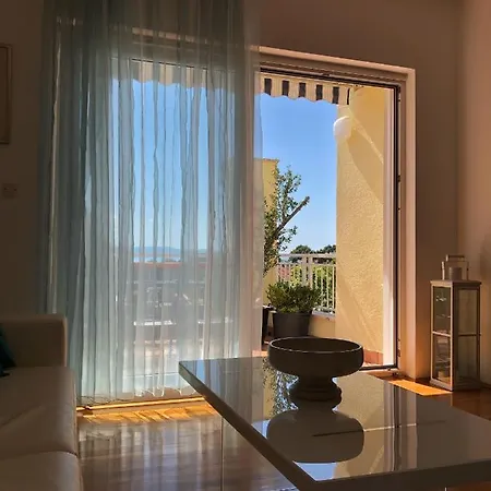 アパート Andor - Lux, Two Beautiful Terraces With Sea & Sunset View
