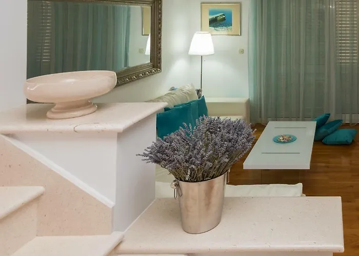 Andor - Lux, Two Beautiful Terraces With Sea & Sunset View