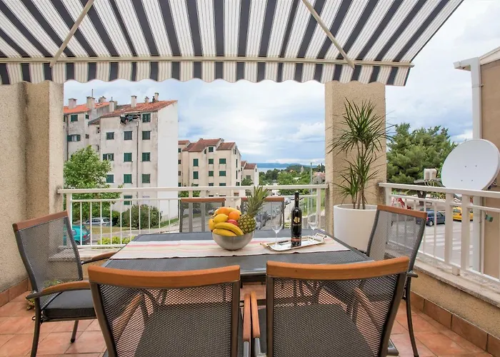 Andor - Lux, Two Beautiful Terraces With Sea & Sunset View